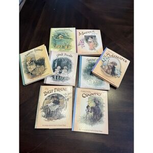 Ernest Nister Set of 8 antique Picture books revolving books. pop up pull tab
